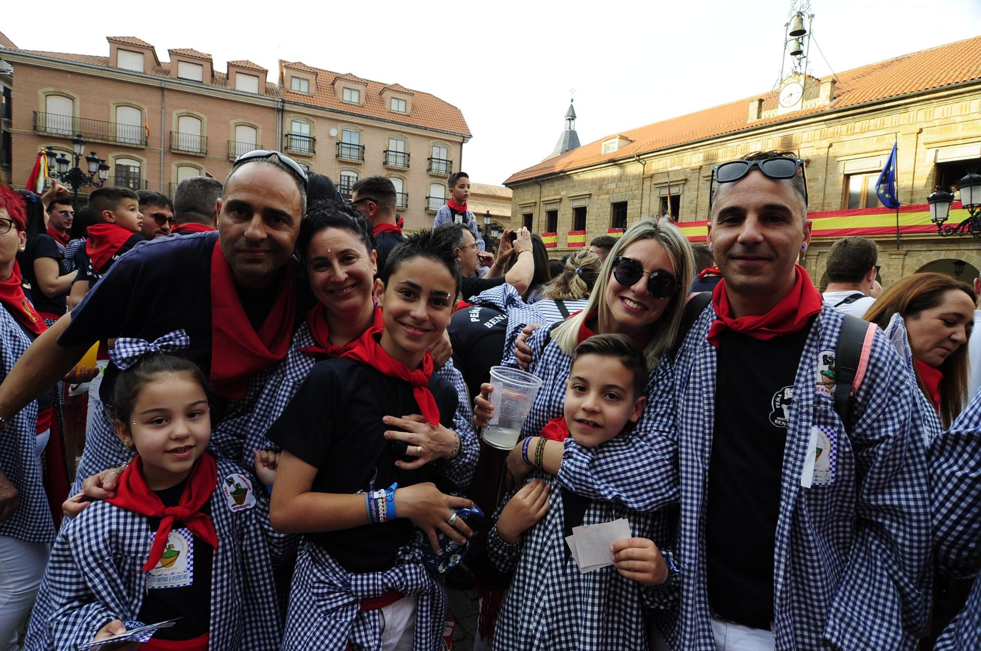 El chupinazo de Rencoroso: Así ha estado la Plaza Mayor de Benavente