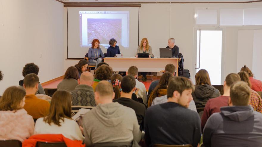 Presentació del projecte entre Llagostera i la UdG ahir dimarts.