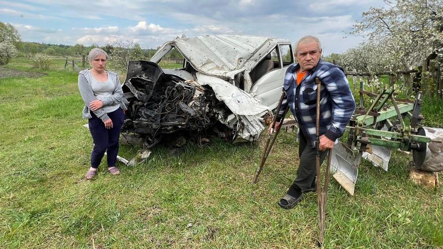 Lila Ogneva: &quot;Los rusos mataron a mi marido y a mi hijo el primer día de la guerra&quot;