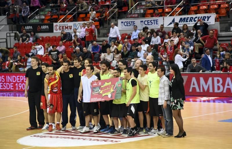 Las mejores imágenes del triunfo del CAI Zaragoza sobre el Sevilla (91-87)