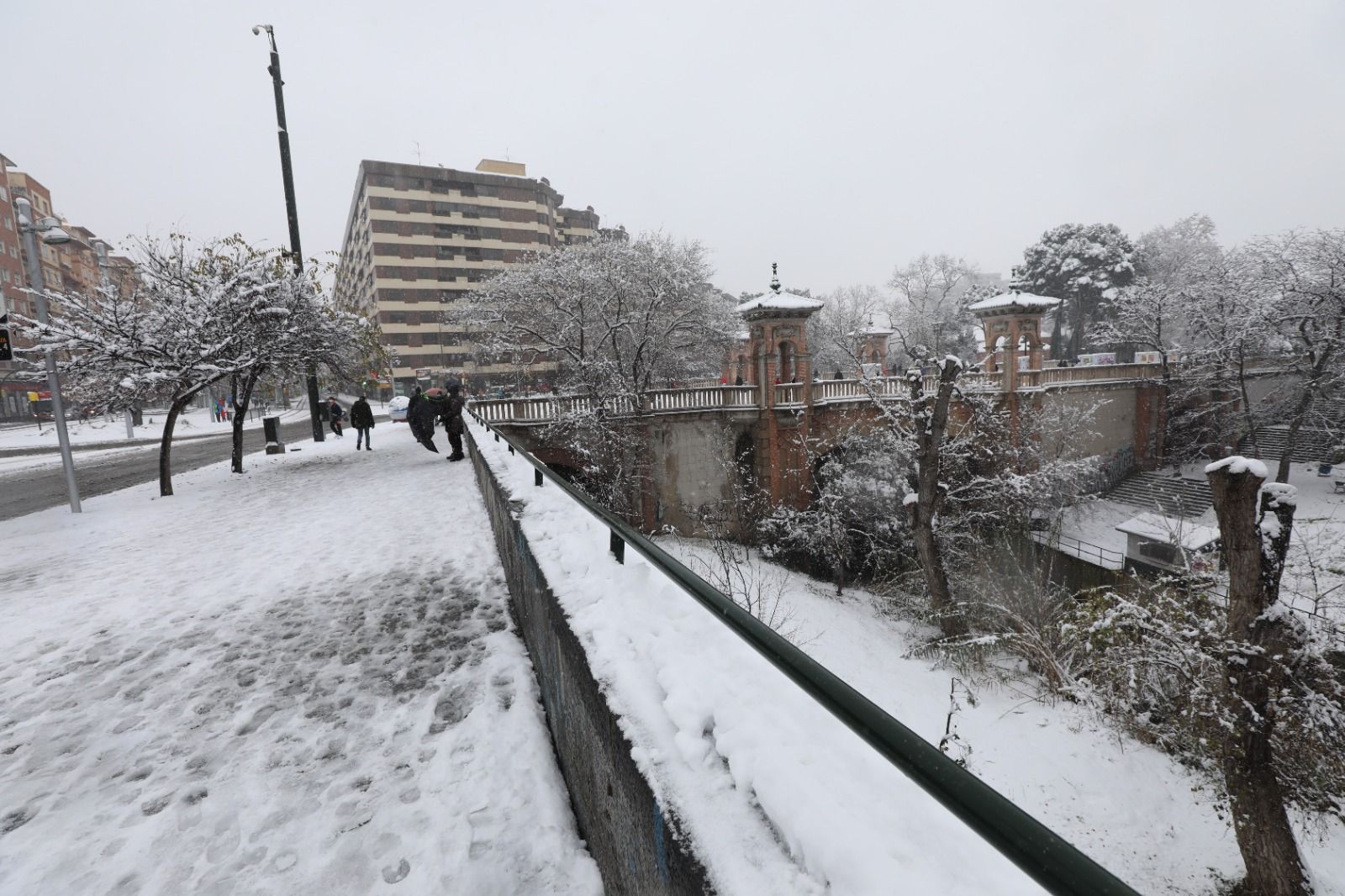 Se cumplen dos años de la gran nevada de Filomena en Zaragoza