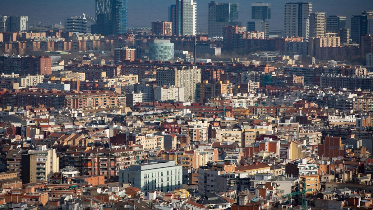Vista panoràmica de Barcelona