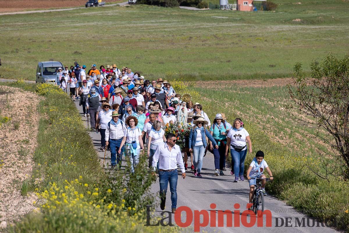 Así ha sido la Romería de los vecinos de Los Royos y El Moralejo a la ermita de los Poyos de Celda en Caravaca