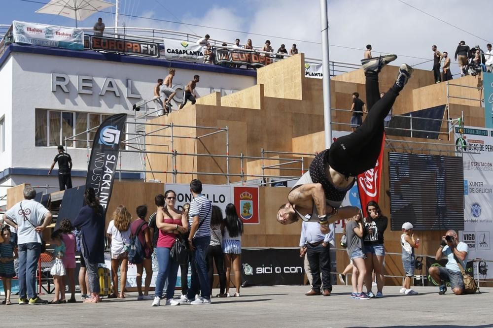 El cierre del Vigo Street Stunts desafía la gravedad