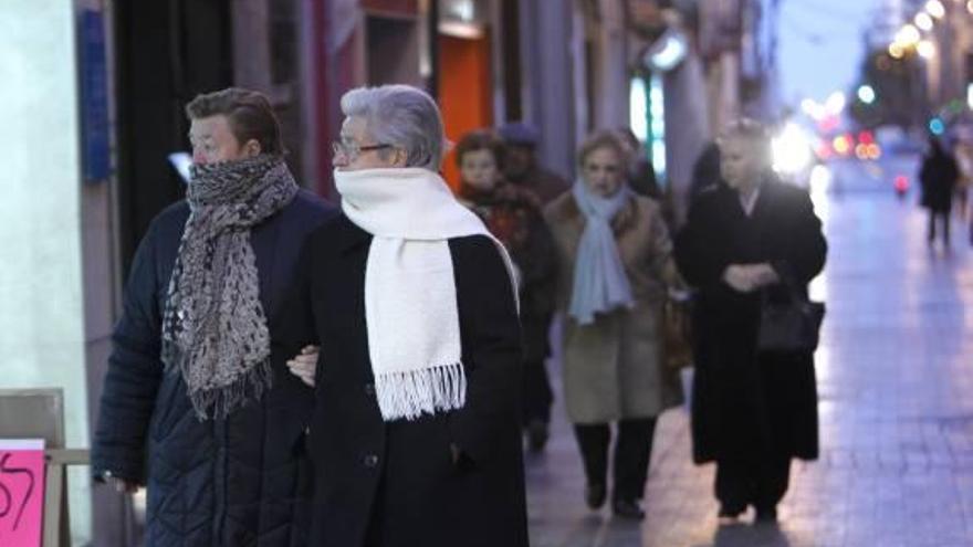 El interior registra rachas de viento de hasta 110 km/h.