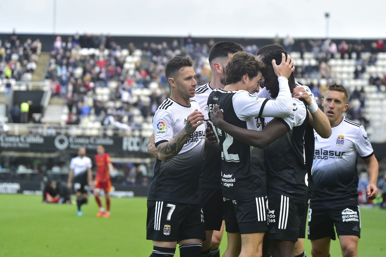 Así ha sido el partido del FC Cartagena contra el Zaragoza