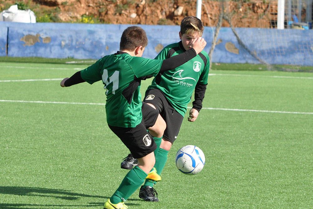 Fútbol base del fin de semana