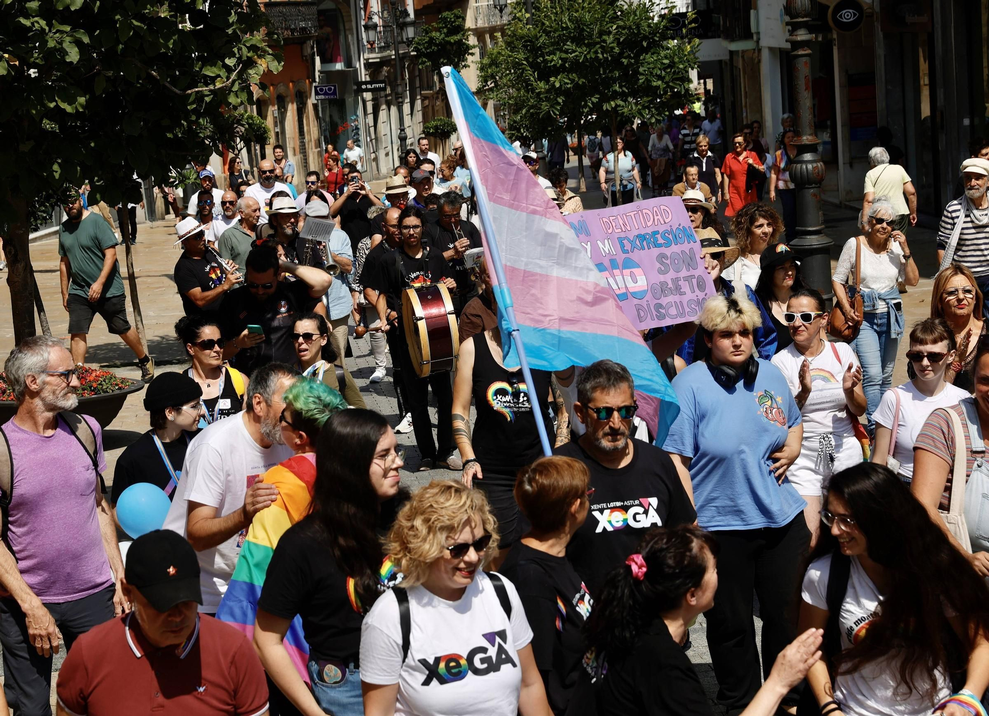 EN IMÁGENES: la Marcha del Orgullo LGTB por Avilés