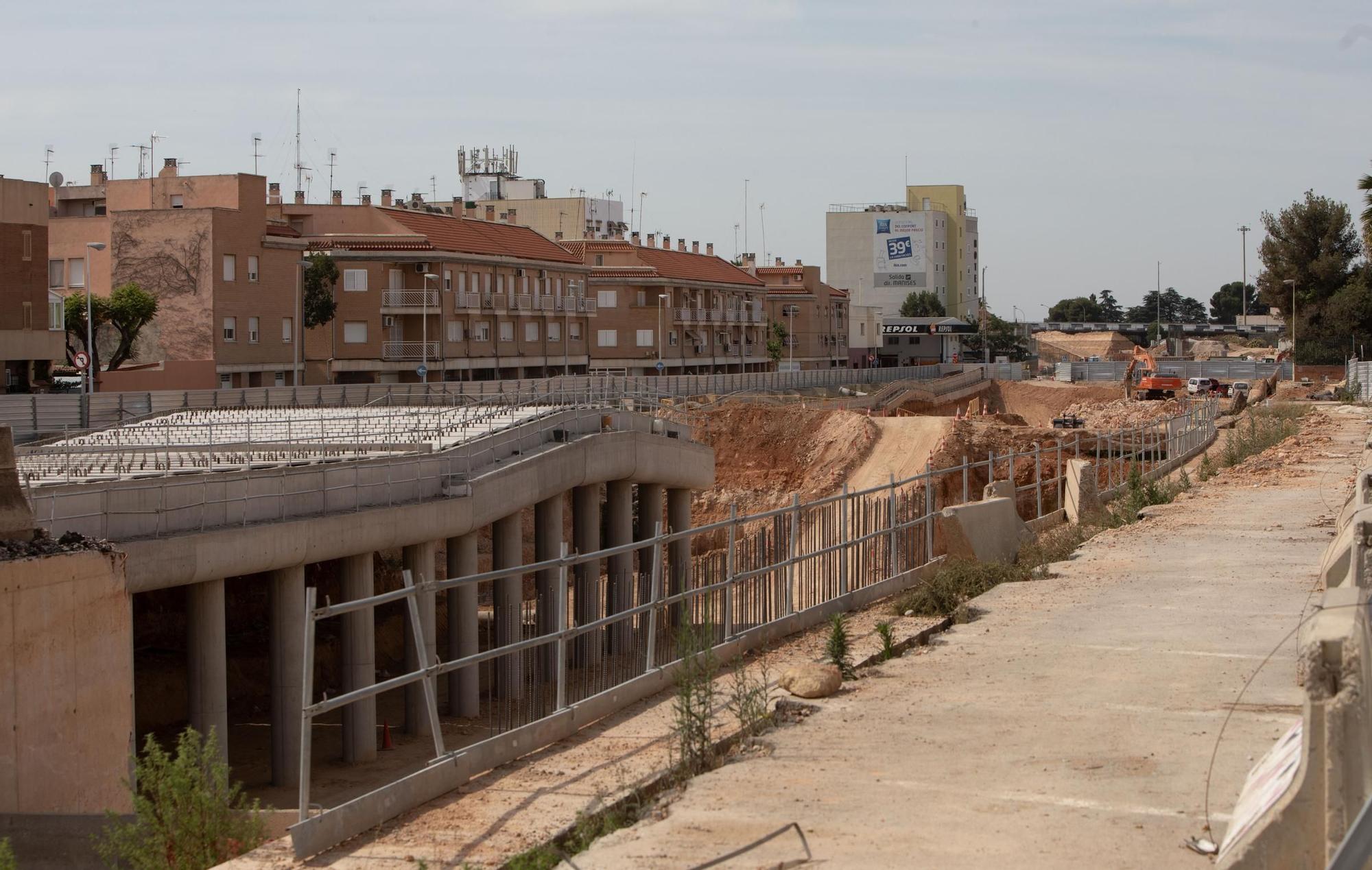 Obras en el núcleo urbano de Manises