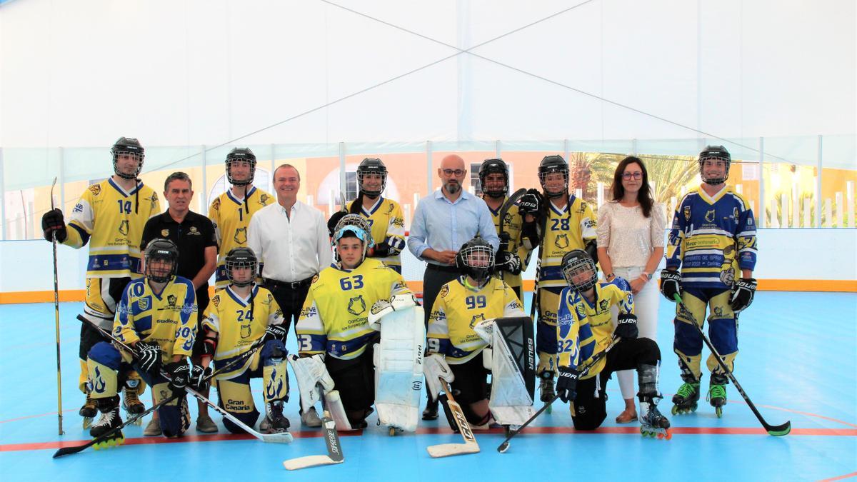 Nueva pista cubierta de patinaje del García San Román