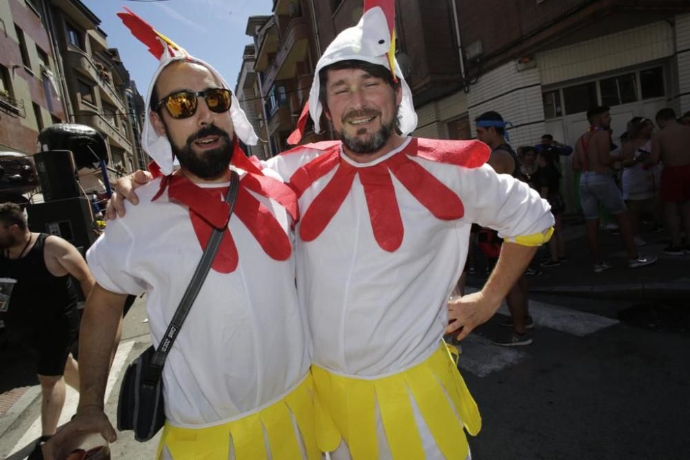 Descenso Folklórico del Nalón 2019: 40 carrozas y más de 4.000 personas