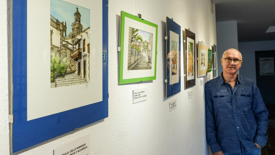 &#039;Gran Canaria en tinta y agua&#039;, exposición de José Gutiérrez