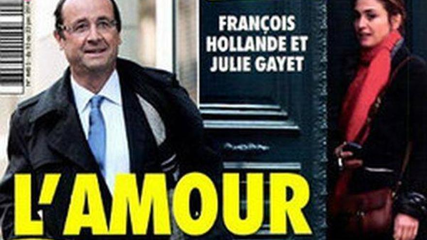 La revista &#039;Closer&#039; asegura que Hollande mantiene un idilio con la actriz Gayet