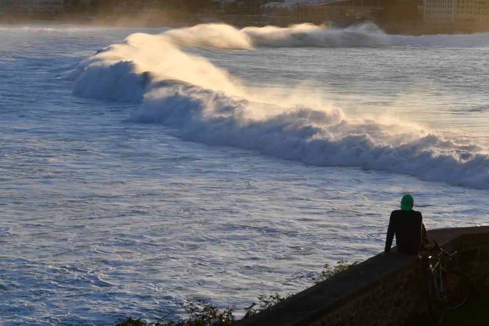 Alerta naranja en el litoral coruñés