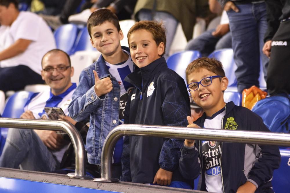 La afición en el Dépor-Alavés