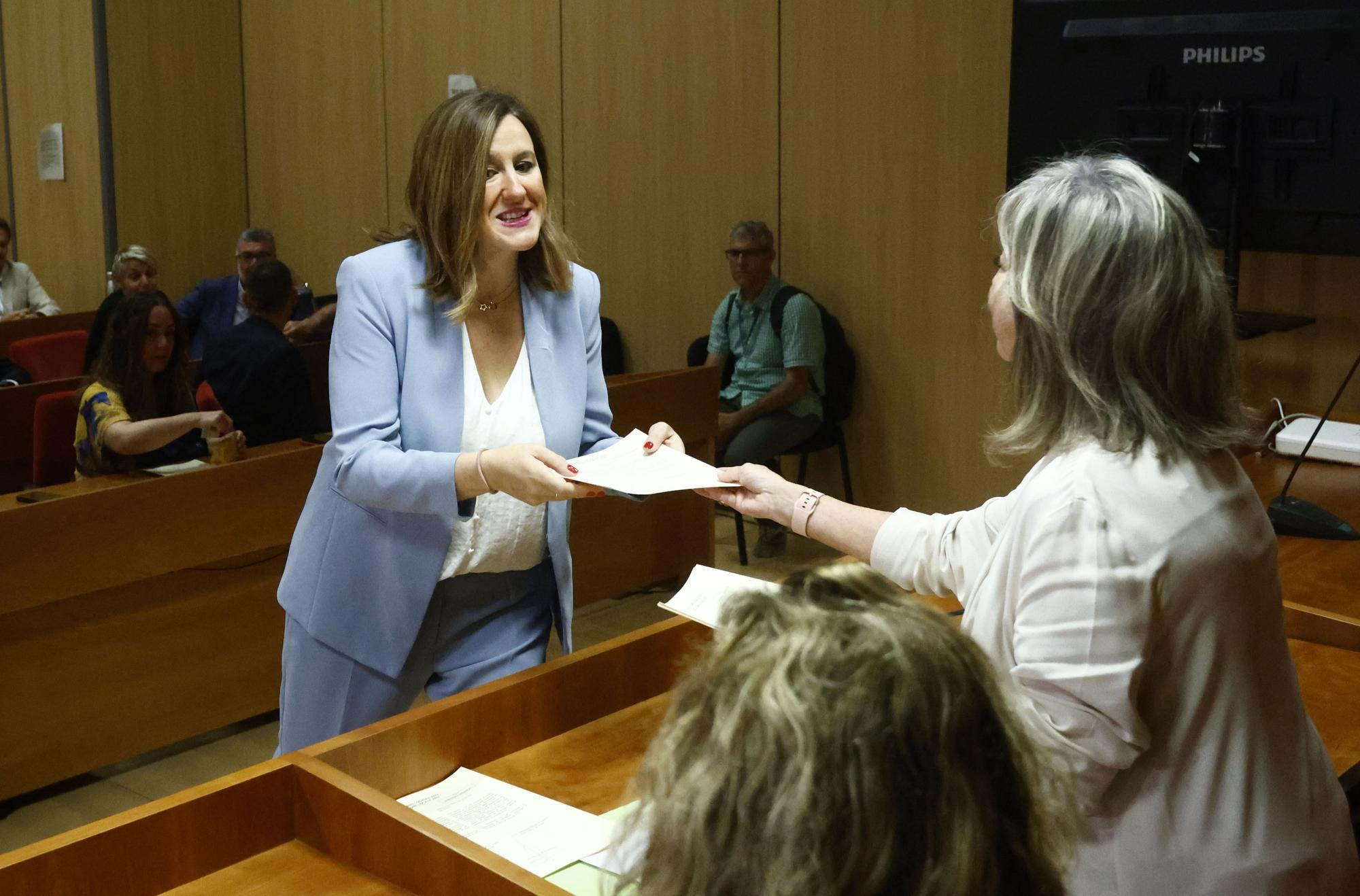 Así ha sido la recogida de las credenciales como nuevos concejales del Ayuntamiento de València