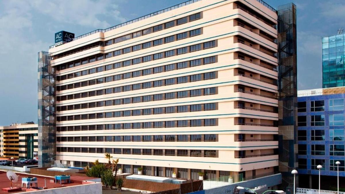 Vista exterior del hotel AC Iberia, en la Avenida Marítima de Las Palmas de Gran Canaria