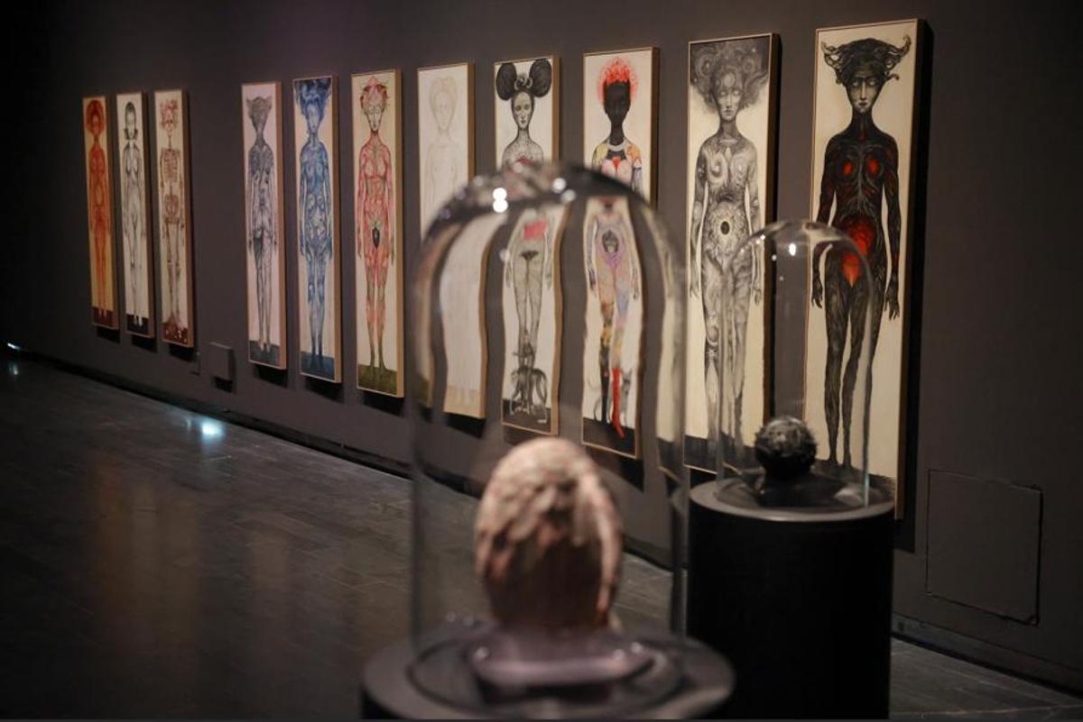 Una imagen de la exposición de Ana Juan en CentroCentro.