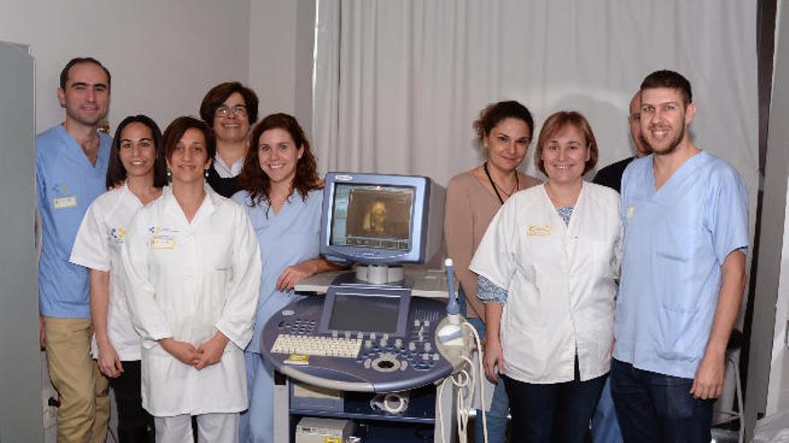 Equipo de la Unidad de Medicina Fetal del Materno.