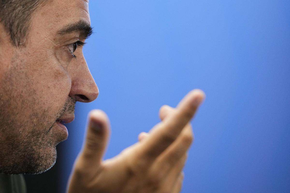 Rueda de prensa de Xavi Hernández