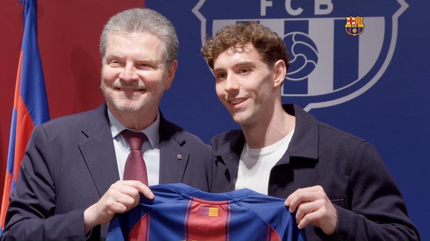 Sergi Llorca renueva con el Barça hasta 2027