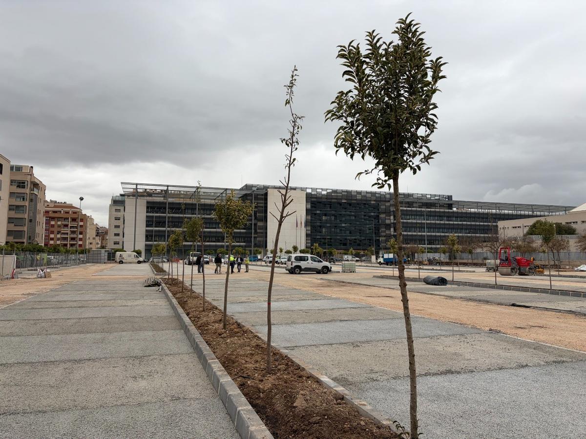 Aparcamiento disuario de Hacienda