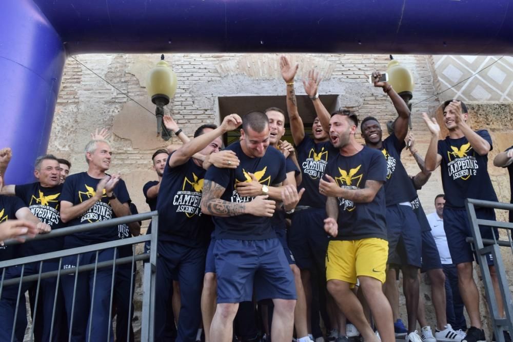 Celebración del ascenso a Segunda División A del UCAM