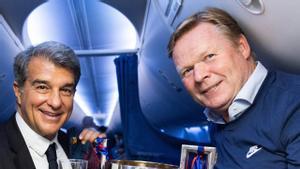 Koeman agraeix la confiança de Laporta