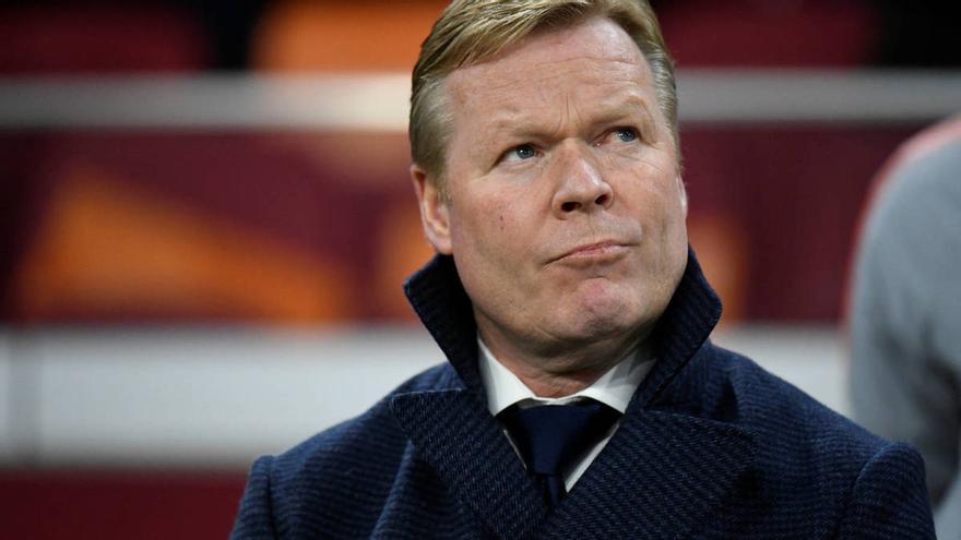 Koeman: "Para aspirar al máximo todavía tenemos que mejorar la plantilla"