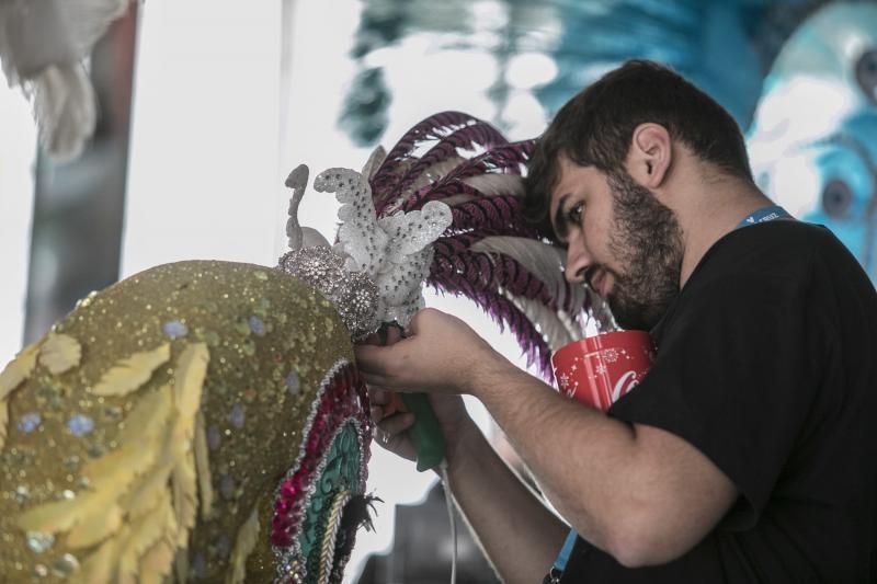 Backstage de la Gala de la Reina del Carnaval