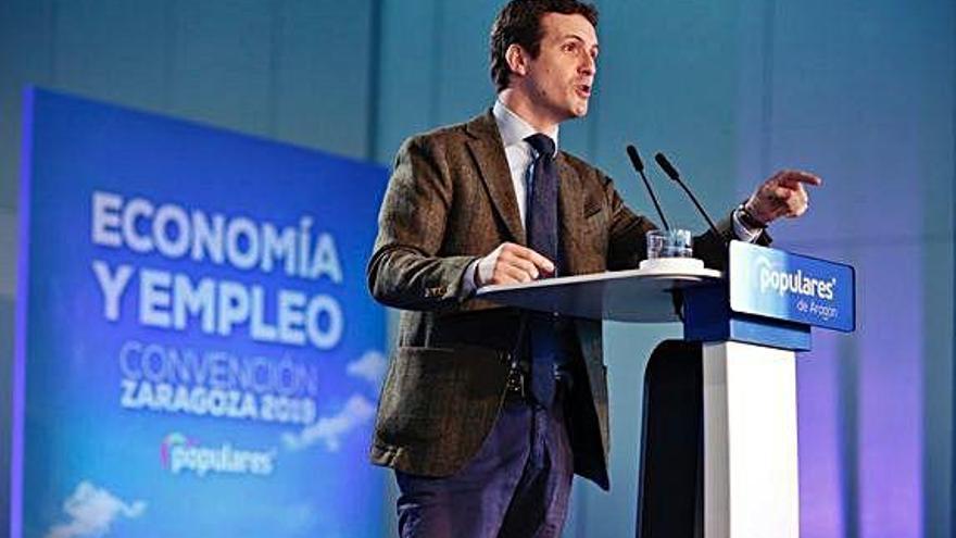 Casado va assegurar que el PP guanyarà les eleccions i «acabarà amb el malson».