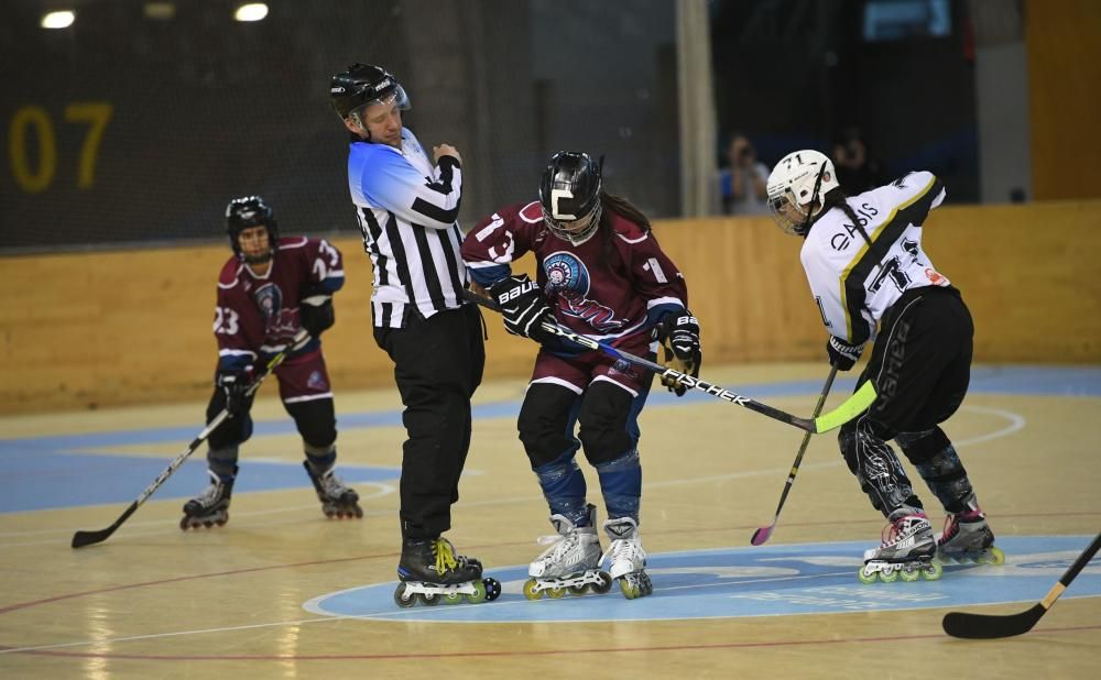 Jornada de hockey inline en el Palacio