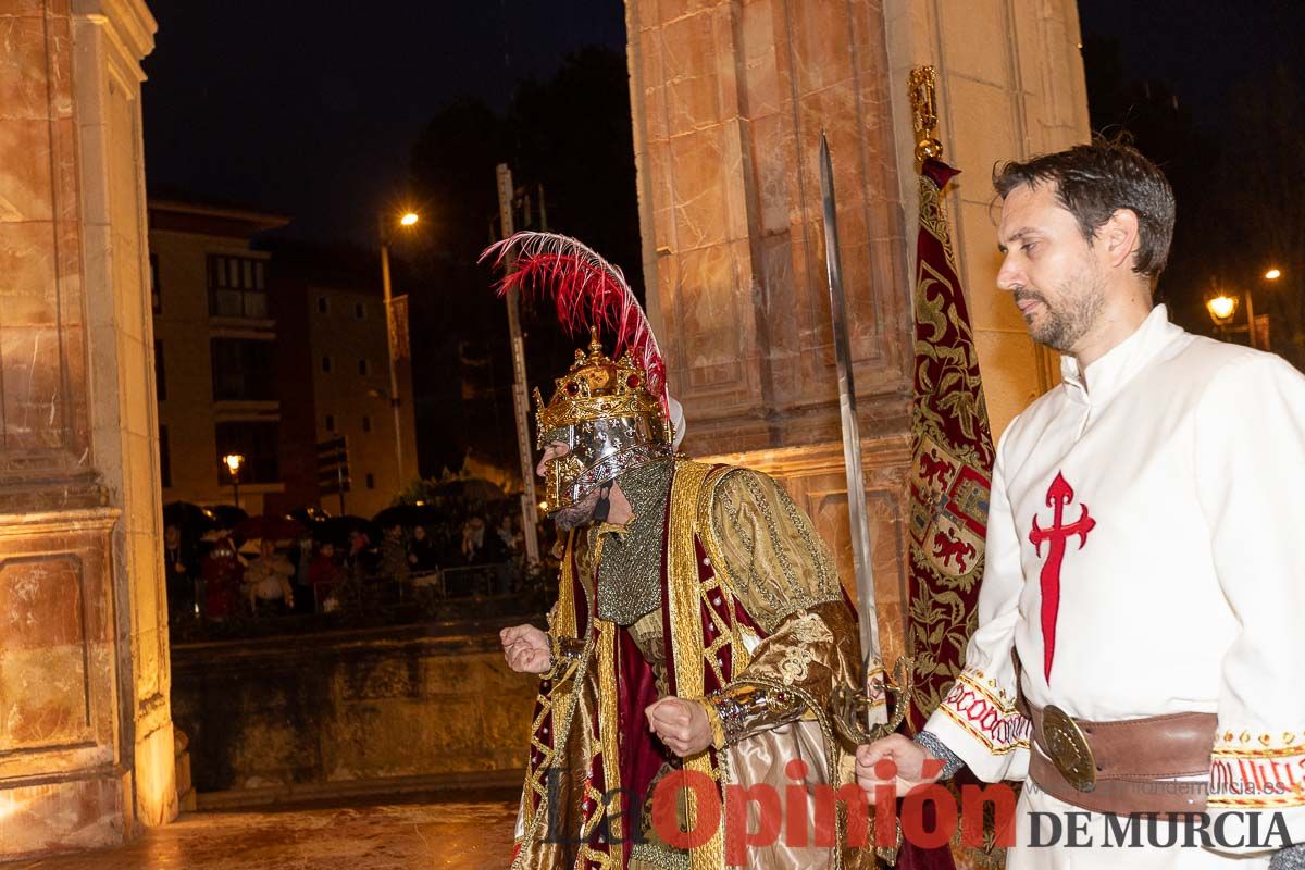 Desfile de Moros y cristianos y parlamento en las Fiestas de Caravaca