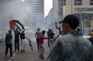 Nuevos incidentes en otra concentración propalestina no autorizada en París