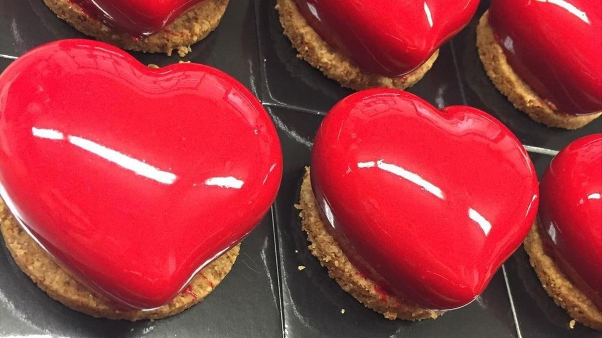 Así es la repostería romántica que The Bakers (Padilla, 168) prepara para San Valentín.