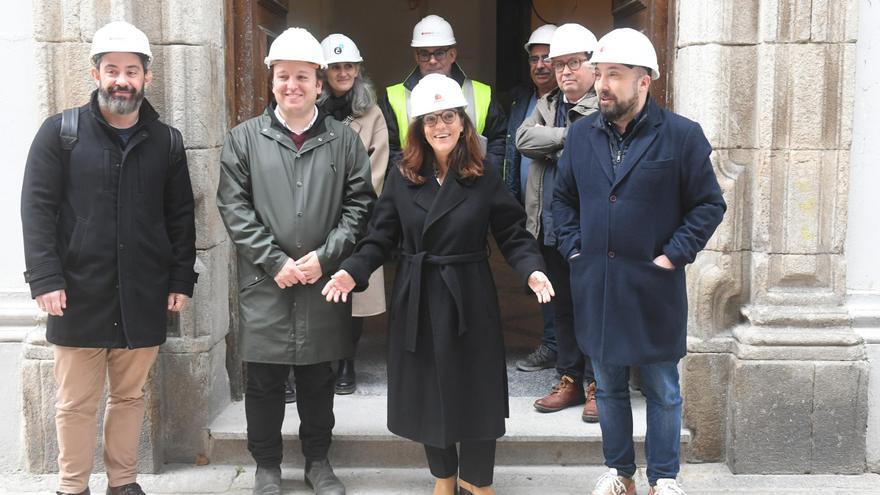 La Casa Veeduría, todavía en obras, abrirá este año en la Ciudad Vieja de A Coruña