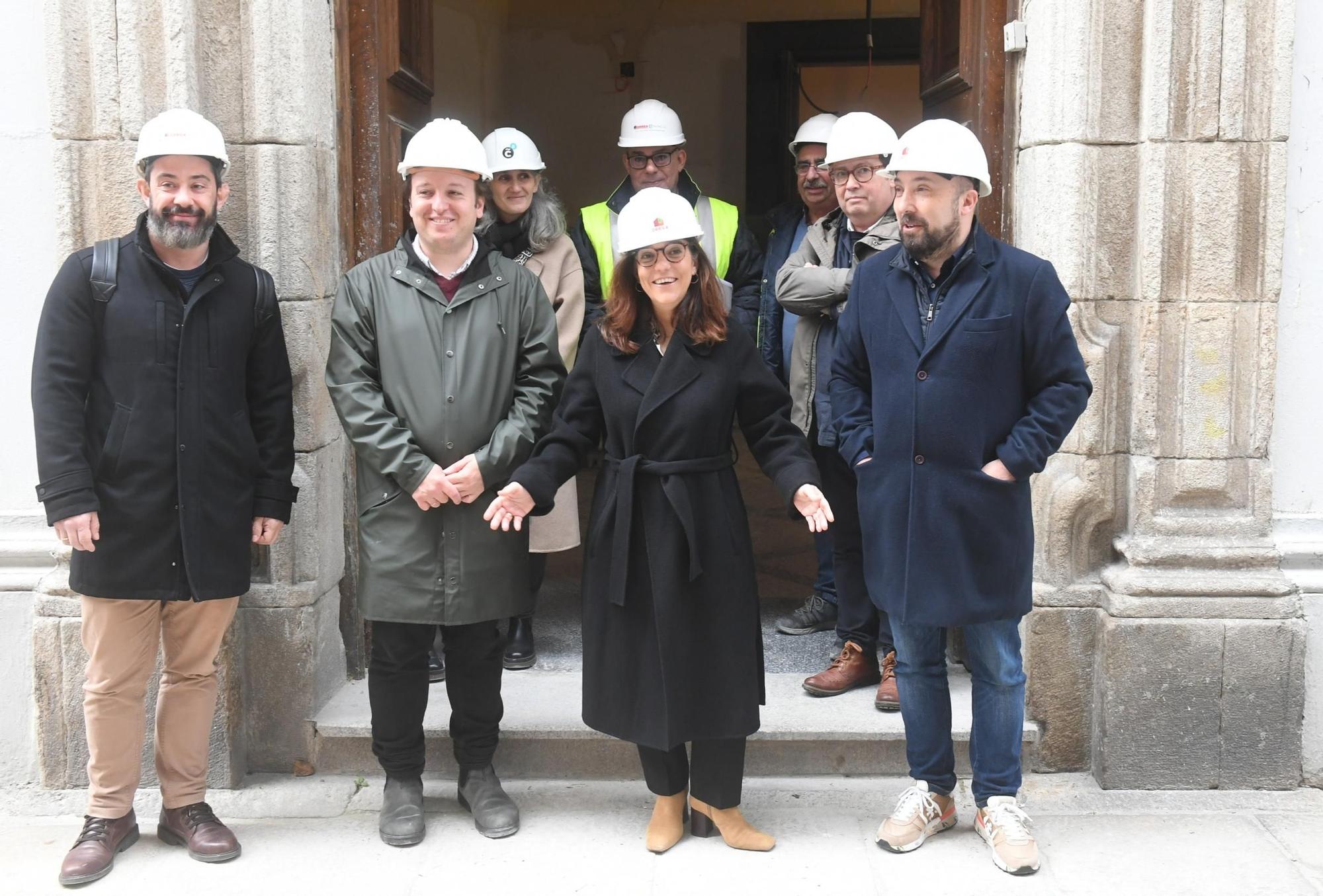 La Casa Veeduría, todavía en obras, abrirá este año en la Ciudad Vieja de A Coruña