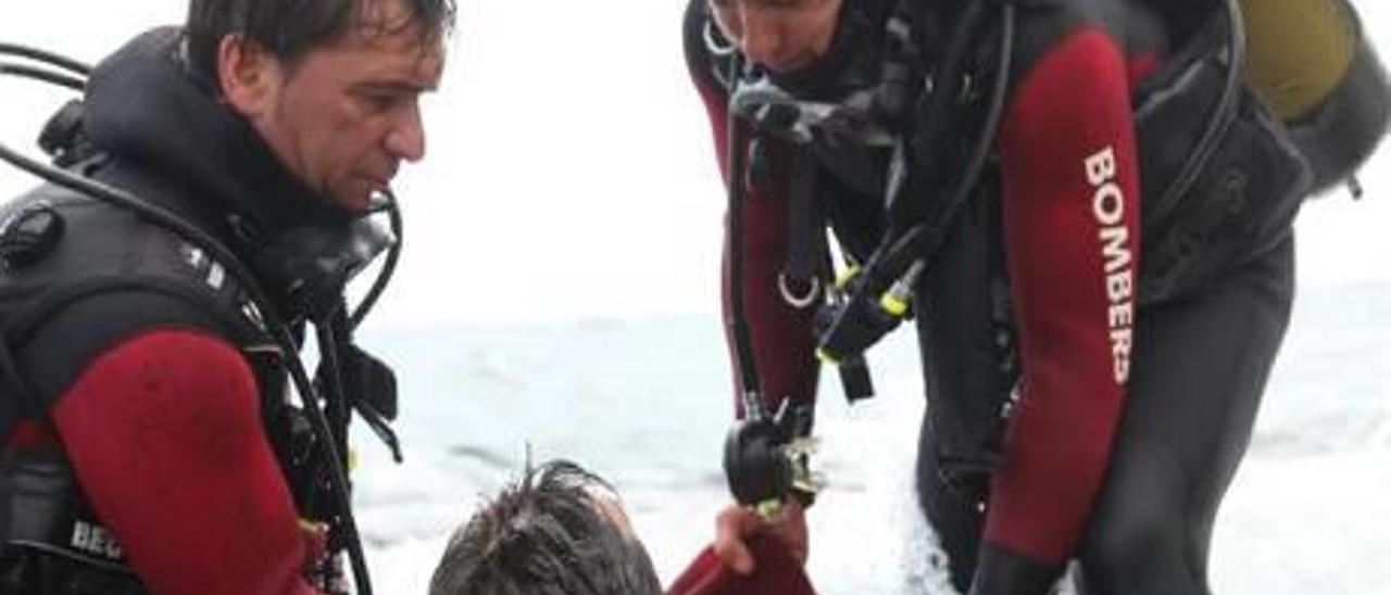 Buceo El rescate en medio acuático se paralizó en 2014