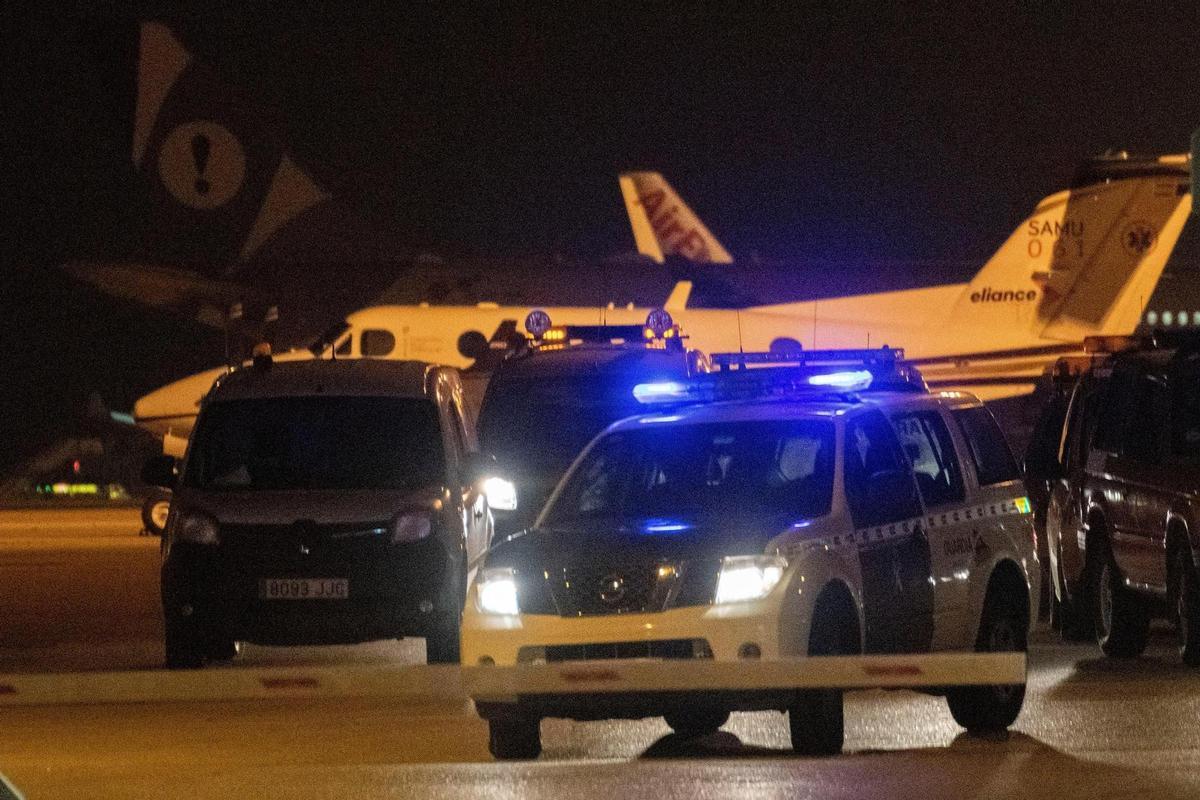 Así fue la fuga de los migrantes en el aeropuerto de Palma