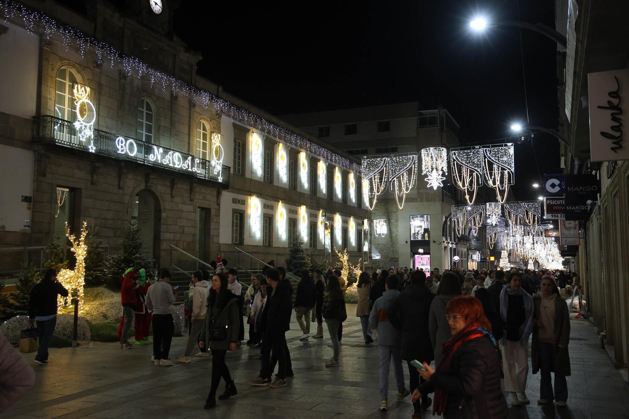 La Navidad de Vigo ya deslumbra al mundo