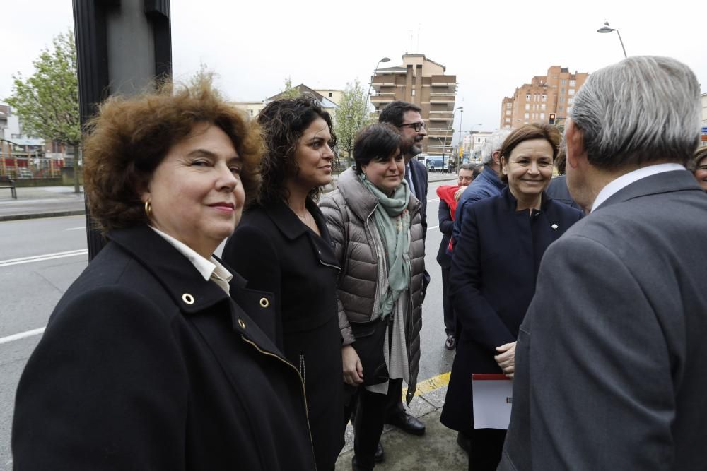 Inauguración del parque José Antonio Roncero en Gijón