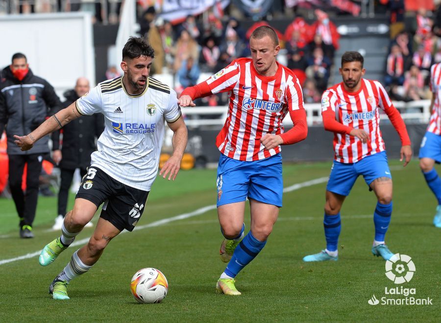 EN IMÁGENES: Así fue el encuentro entre el Burgos y el Sporting