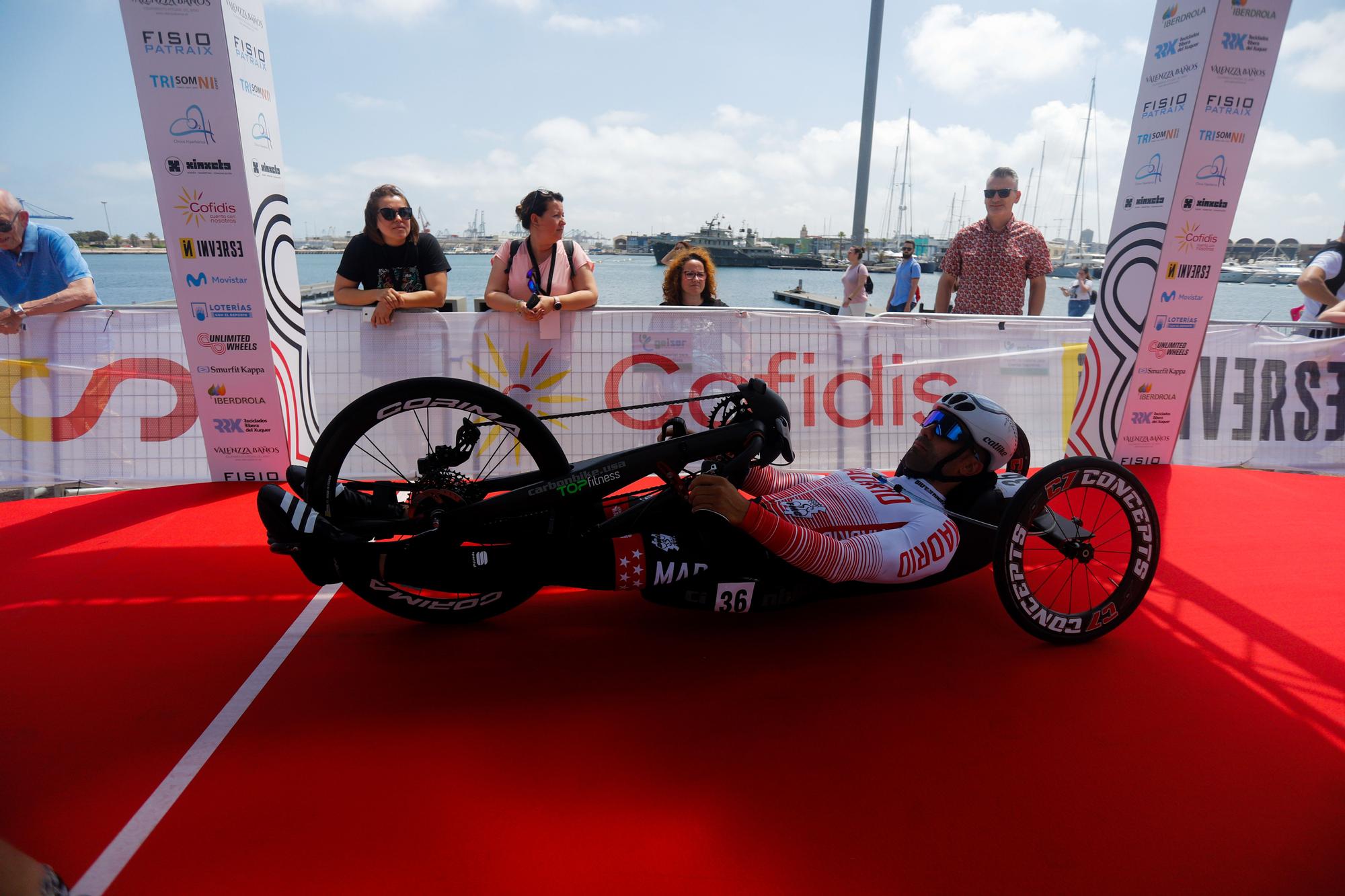 Así han sido las pruebas de ciclismo adaptado en La Marina