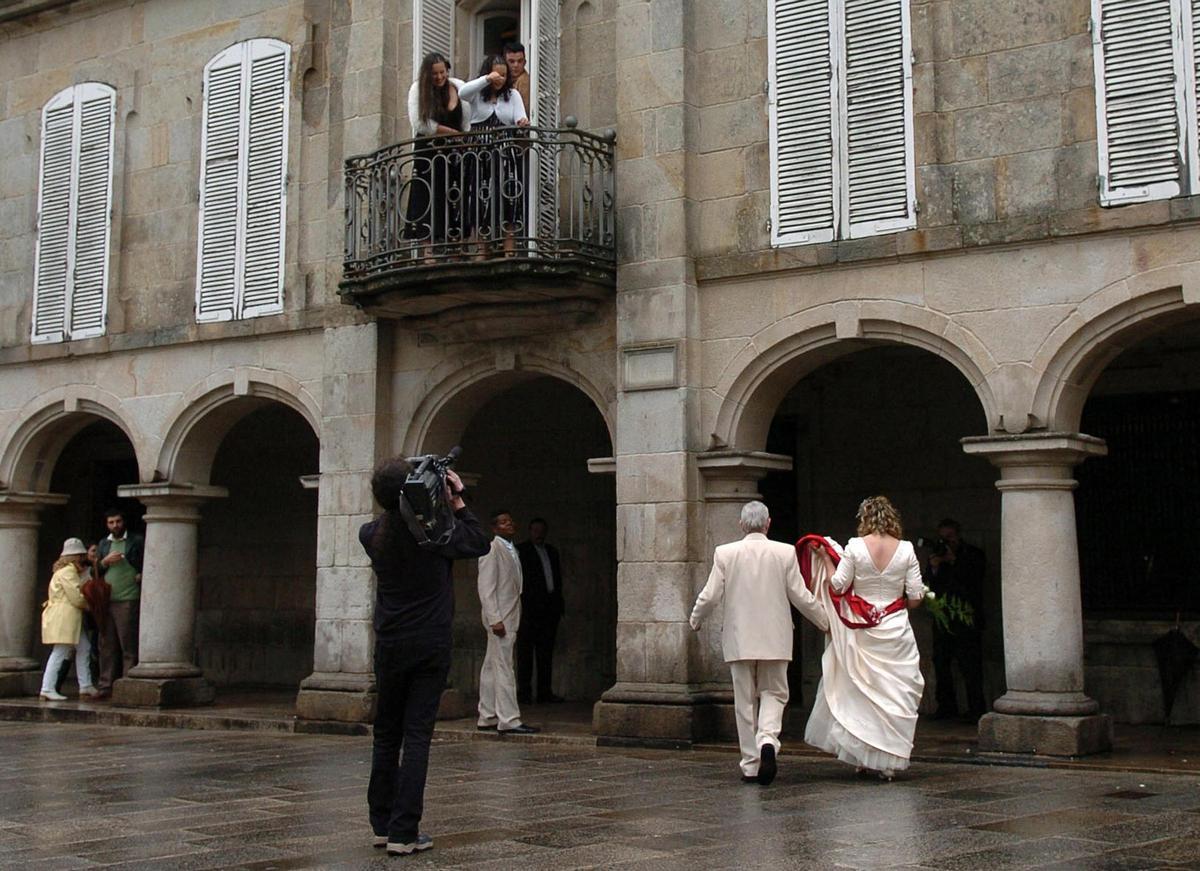 Una boda civil, en una imagen de archivo.
