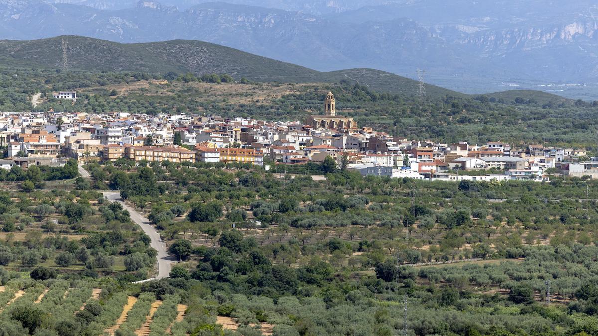 Vista general de Traiguera.