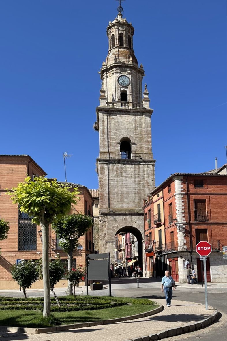 La impresionante Torre del Reloj en la localidad de Toro