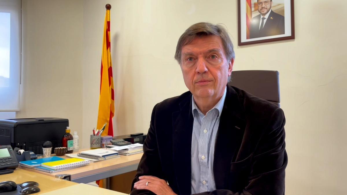 Joan Delort, director general de los Bombers de la Generalitat.