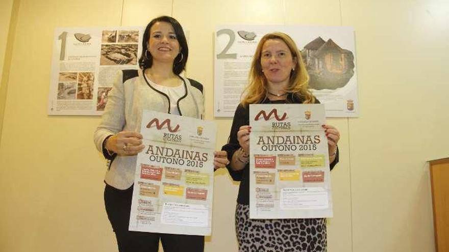 María Dopazo y Beatriz Gómez, en la presentación. // S. Álvarez