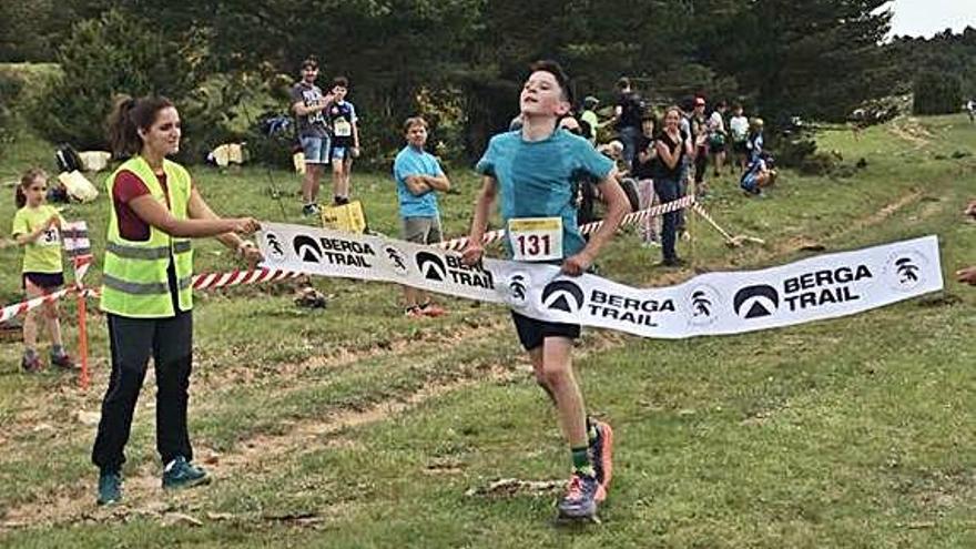 Adrià López guanya la Berga Trail Kids infantil