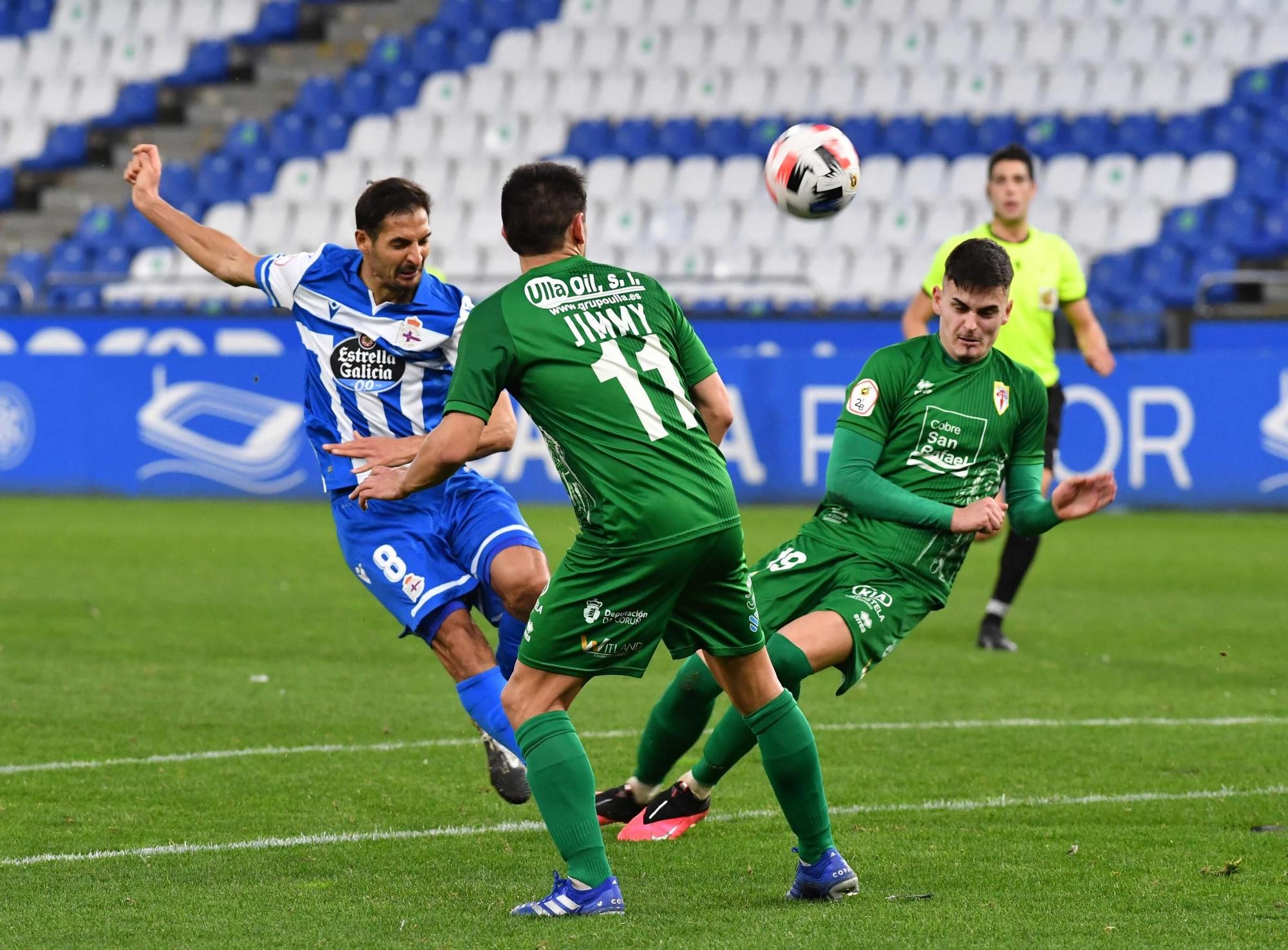 El Deportivo cae (0-2) ante el Compostela